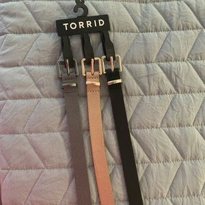 Torrid Size 2 Belts